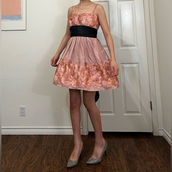 B. Darlin Pink Formal Dress Size 13/14 in Youth/Size 6 Women - Picture 2 of 16